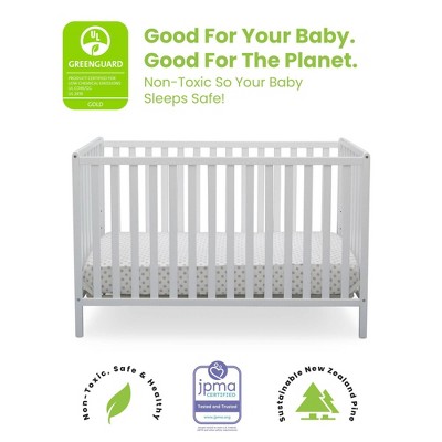 Bianca White Wooden 4-in-1 Convertible Crib