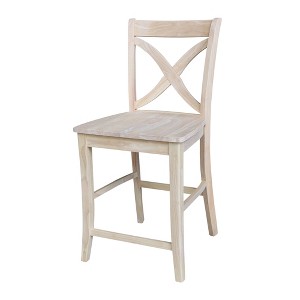 International Concepts Vineyard Counter Height Stool - 24" Seat Height - 1 of 4