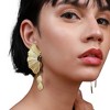 SOHI Women's Casual Drop Earrings - 4 of 4