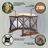 CLAM Quick-Set Traveler Portable Pop Up Outdoor Camping Gazebo Canopy Shelter with Ground Stakes and Carrying Bag - image 3 of 4
