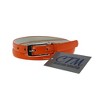 CTM Women's Skinny 3/4 Inch Leather Dress Belt - 3 of 4