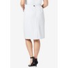 Jessica London Women's Plus Size Tummy Control Bi-Stretch Pencil Skirt - 3 of 4