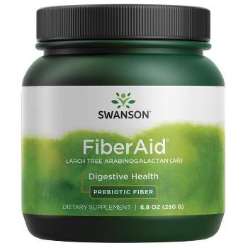 Swanson Fiber Supplements Fiberaid Larch Tree Arabinogalactan (Ag) 8.8 oz Pwdr