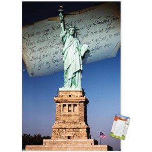 Trends International Landmarks - The Statue Of Liberty Unframed Wall Poster Prints - 1 of 4