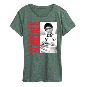 Women's - Scarface - Tony In Tuxedo Short Sleeve Graphic T-Shirt - 1 of 4