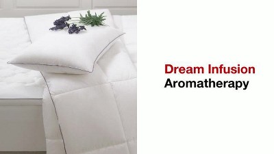 King White Cotton Chamomile Infused Pillow Protector