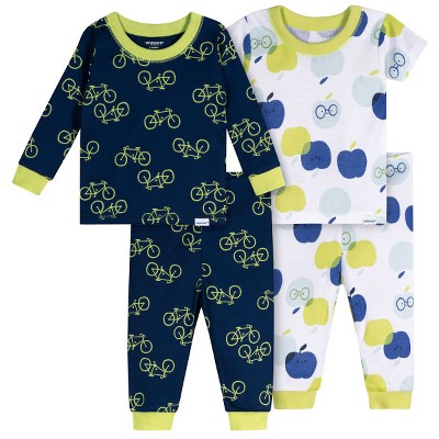 Onesies Brand Baby and Toddler Boys' 4-Piece Pajamas Sets