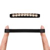 Allegra K Women Shoe Strap Belt Band with Pearls Elastic Shoe Strap 2 Pairs - 2 of 4