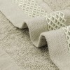 Unique Bargains Multi-Purpose Cotton Waffle Checkered Design Face Towels for Bathroom 6 Packs - 4 of 4