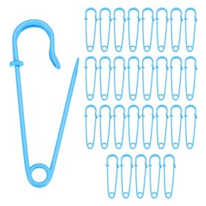 Unique Bargains Sewing Upholstery Spring Lock Blanket Bulk Large Safety Pins 30 Pcs - 1 of 4