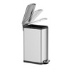 8 Gallon(30L) Kitchen Trash Can,Stainless Steel Garbage Can with Inner Wastebasket for Narrow Spaces,Step Rubbish Bin with Soft-Close Lid for Kitchen - 2 of 4