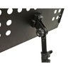 Monoprice Heavy-Duty Sheet Music Stand With Height Adjustable Base Between 26 -46in Above The Floor - 4 of 4