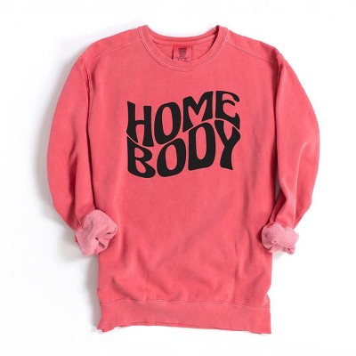 Simply Sage Market Women's  Garment Dyed Graphic Sweatshirt Homebody Wavy