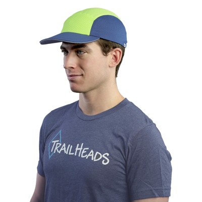 TrailHeads Men's 5 Panel Hat - Summer caps for running, hiking, golf