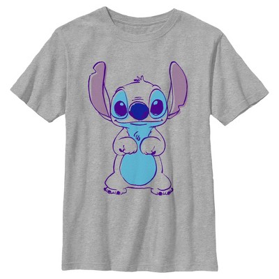 Boy's Lilo & Stitch Outlined Stitch Sketch T-shirt : Target