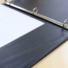 BAZIC Products® View Binder, 3-Ring, 1", 2 Pockets, Black, Pack of 6 - 4 of 4