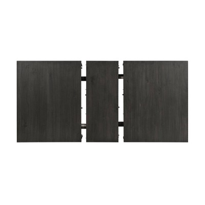 Cottage Charm Two-Tone Extendable Dining Table with Storage