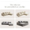 GDFStudio Fowler Modular Boucle Fabric and Compressed Foam Sectional Sofa - 4 of 4