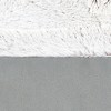 FurHaven Stone-Embossed Faux Fur Pouf Pet Bed for Dogs and Cats - 4 of 4