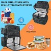 Fishing Backpack, Water Resistant Fishing Tackle Box Bag with Rod Holders & Cooler, Gear Gifts for Men - 3 of 4