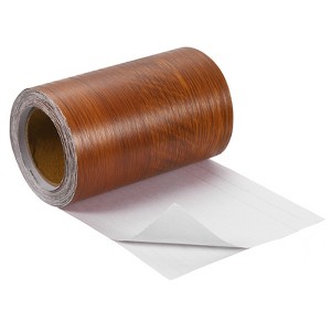 Unique Bargains Wood Grain Self Adhesive Waterproof PVC Repair Tape Red Cherry 1 Pc - 1 of 3