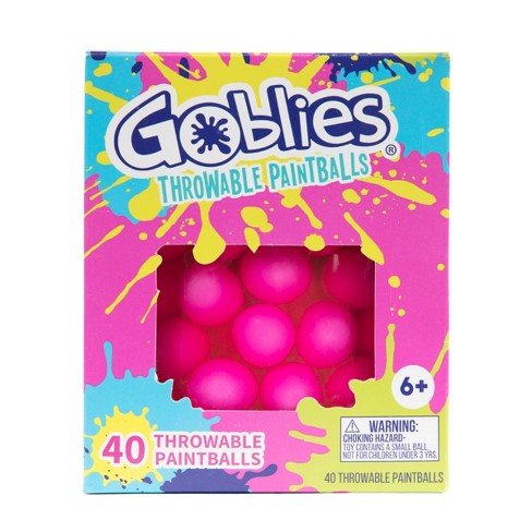 Goblies Throwable Paintballs 40ct - Pink : Target