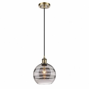 Rochester - 1 Light Cord Hung Mini Pendant In Industrial Style-9.88 Inches Tall and 8 Inches Wide - 1 of 1