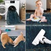 Acekool 2x6 Washable Runner Rug - Non-Slip Geometric Low Pile Carpet for Hallway, Bedroom & Laundry ,Grey - 4 of 4