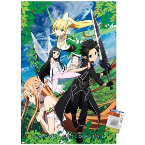 Trends International Sword Art Online - Key Art 3 Unframed Wall Poster Prints - 1 of 4