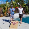 GoSports Beer Pong Cornhole Game - Includes 2 Boards, 8 Bean Bags and Carrying Case - 2 of 4