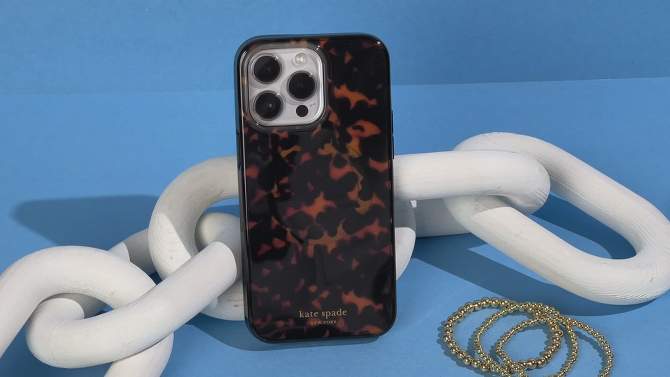 Kate Spade New York Apple iPhone 15 / iPhone 14 / iPhone 13 Protective MagSafe Case, 2 of 8, play video