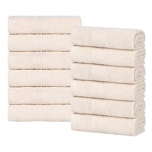 Eco-Friendly Sustainable Cotton Solid Lightweight Bathroom Set by Blue Nile Mills - 1 of 4