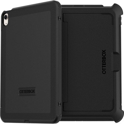 Black Rugged Polycarbonate Protective Tablet Cover with Stand
