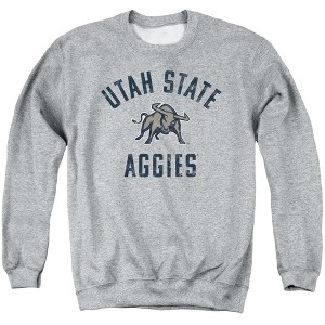 Campus Lab Utah State University Official Utah Aggies Logo Unisex Adult Crewneck Sweatshirt - 1 of 4