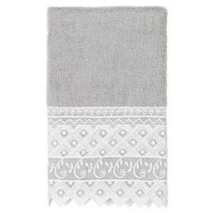 Linum Home Textiles 100% Turkish Cotton AIDEN Embellished Towel Set - 1 of 2