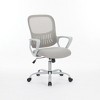 DOMETOUR Tall Office Chair for Standing Desk with Adjustable Foot Ring Counter Height Office Chair - 3 of 4
