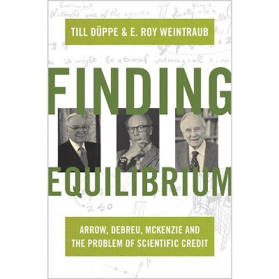 Finding Equilibrium - by  Till Düppe & E Roy Weintraub (Hardcover)