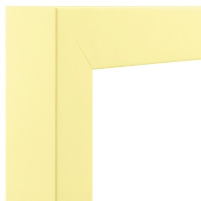 Confetti Light Pastel Yellow 12x18 inch Wood Picture Frame