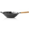 Oster Bressler 13.5in Nonstick Carbon Steel Wok with Wooden Handle - 2 of 4