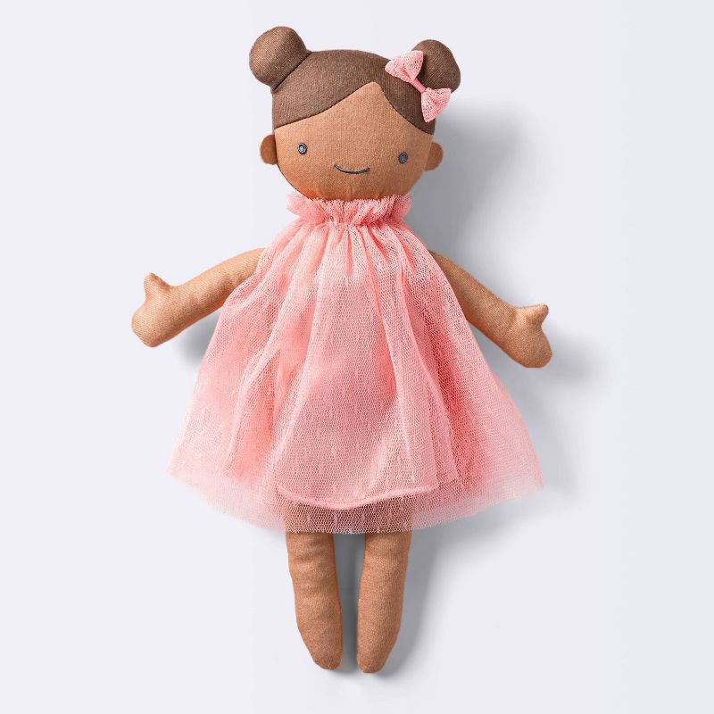 Plush Doll with Pink Dress - Cloud Island&#8482;, 1 of 5
