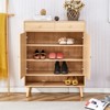 FONTOI Minimalist Storage Cabinet, Bed Top Cabinet for Corridors, Living rooms, Wood, 13.7"*43"*34.6" - 2 of 4