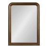 Kate and Laurel Kinsman MDF Arch Mirror, 26x36, Gold - 2 of 4