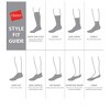 Hanes Comfort Fit Women's Ankle Socks, 6-Pairs - 4 of 4