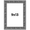 PosterPalooza | Photo Size Distressed Black Picture Frame - UV Acrylic, Foam Board Backing, Hanging Hardware - 2 of 4