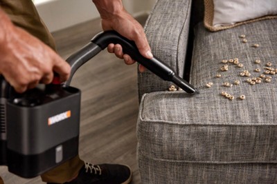 Worx 20V Cordless Black Portable Vacuum Cleaner with HEPA Filter