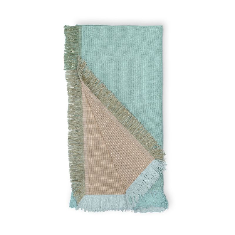 socoart HOWDY blue pink Woven Throw Blanket - Deny Designs, 4 of 8