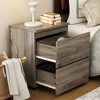 Famapy 2-Drawers Nightstand Modern Design Bedside Dresser - 3 of 4