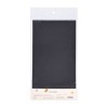 54" x 108" Solid Table Cover Black - Spritz™ - 3 of 3
