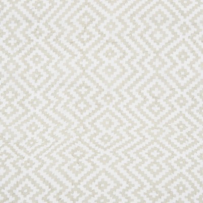 Blair Garden 17" Beige and Pink Cotton Quilted Round Placemats, Set of 6