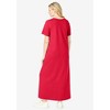 Woman Within Plus Size Perfect Short-Sleeve Scoopneck Maxi Tee Dress - 3 of 4